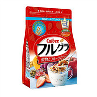 Calbee 卡乐比 水果果仁谷物营养麦片 800g×6袋4150円约人民币233元